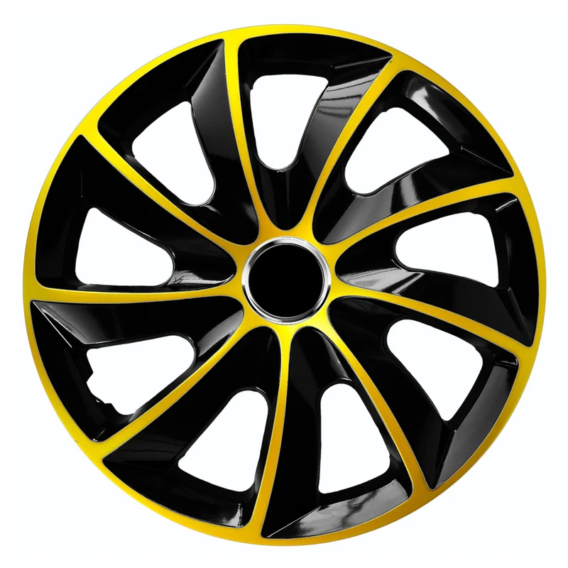 Copricerchio universale da 16'' NRM Stig Extra nero e oro, 1 pezzo