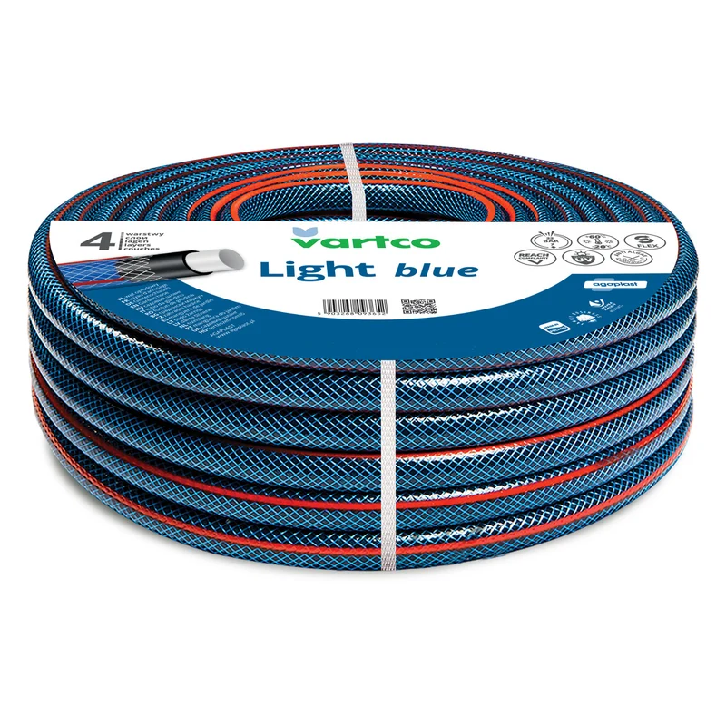 Tubo da giardino Vartco Azzurro 3/4" 100m 4 veli 22 bar