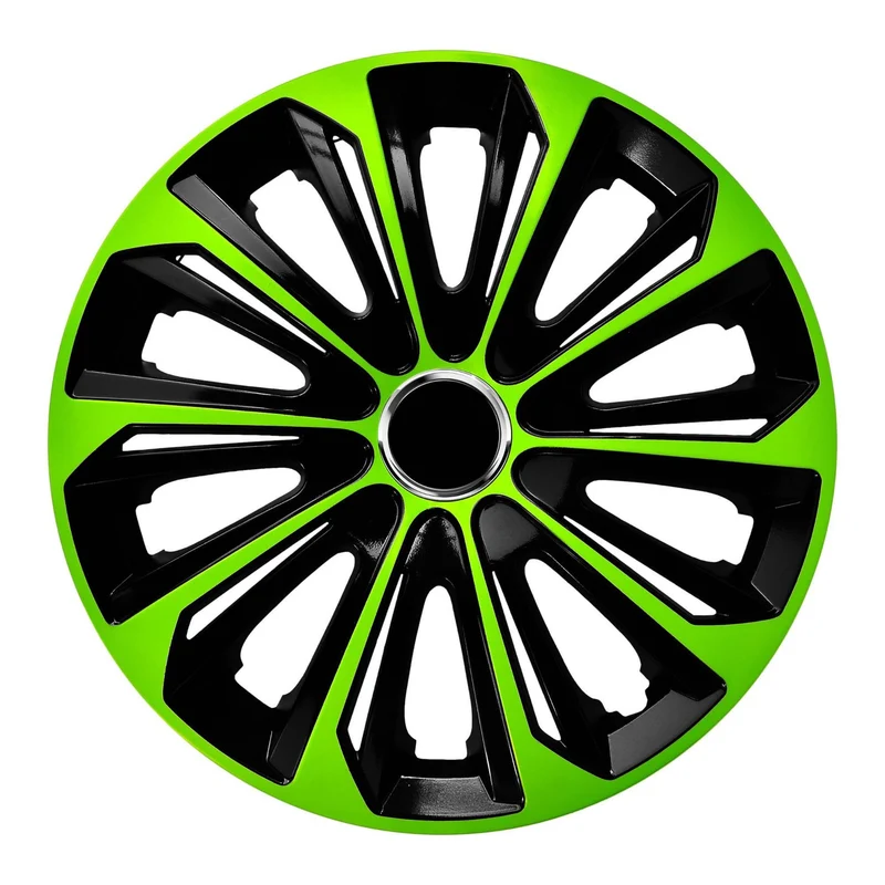 Coprimozzo universale 15" NRM Extra Strong verde/nero 1 pezzo