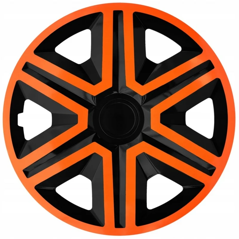 NRM Action Doublecolor arancio/nero 15" coprimozzo universale 1 pezzo