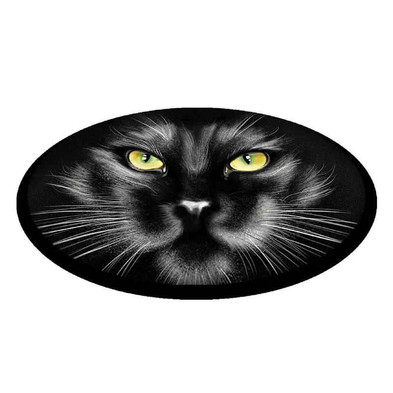 Bertoni EE0050 Cuscino UFO da sedia, tessuto codura impermeabile, motivo Nero