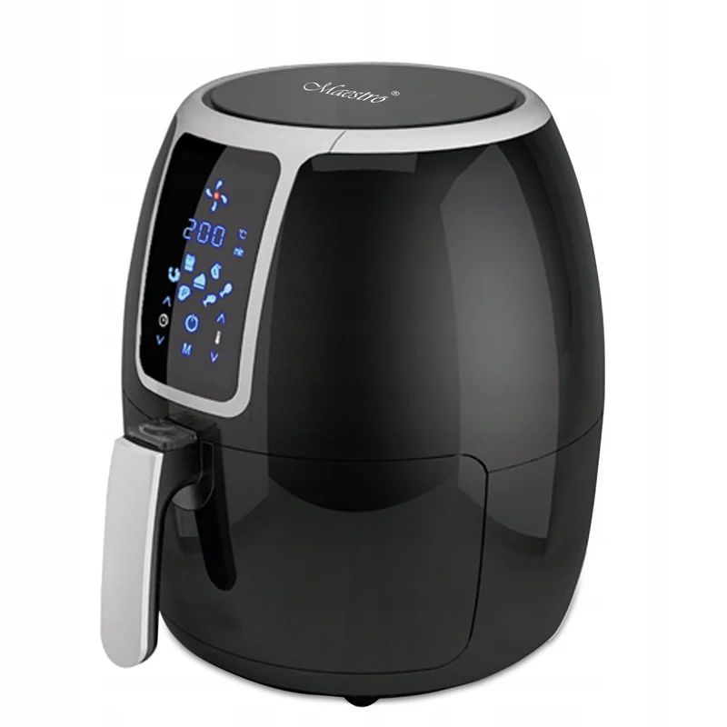 Friggitrice Maestro senza olio, 1500W, 3,7L, nero, MR-756