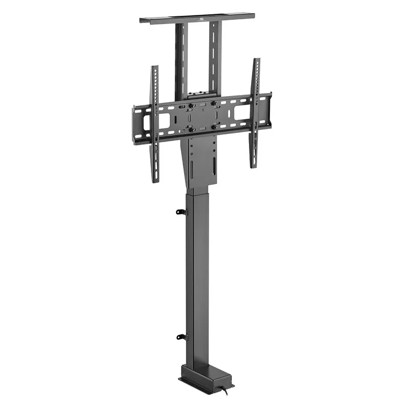 Maclean Supporto elettrico estraibile, compatibile con TUYA, 37''-80'', VESA 600x400, max 60kg, Telecomando incluso MC-866T