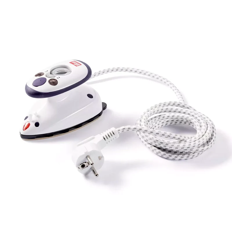 Prym Mini Ferro da Stiro a Vapore per Cucito e Viaggio – 110/220 V, con Accessori 611915