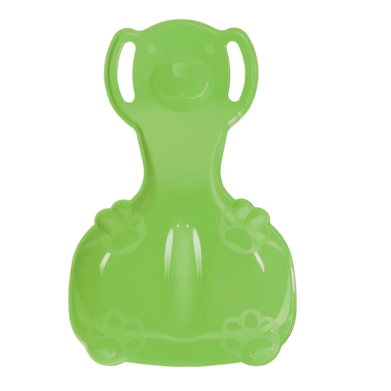 Prosperplast Polar Bear 2 Scivolo da neve in plastica verde