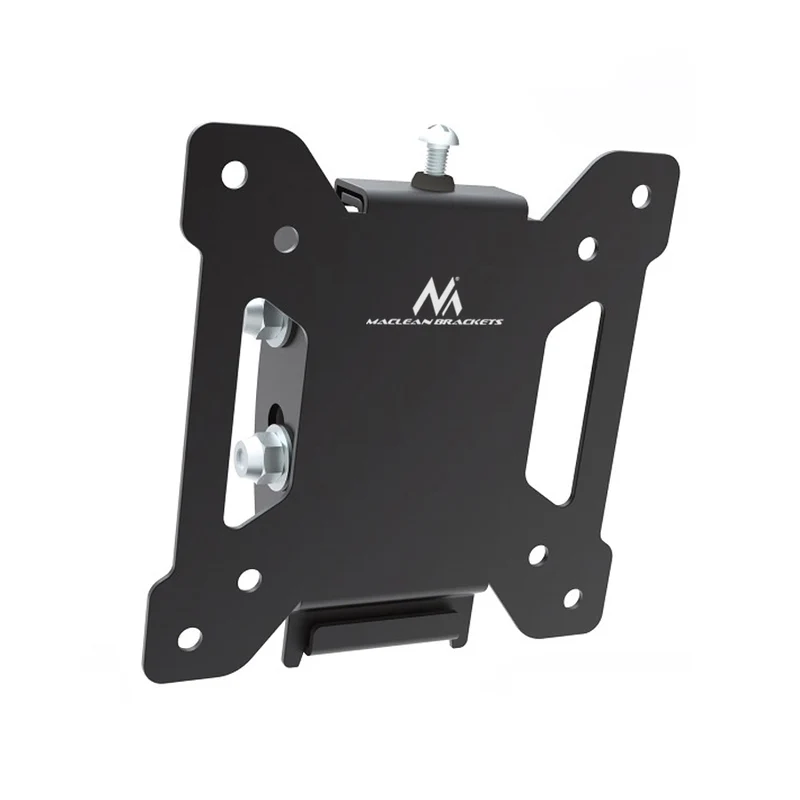 Supporto Staffa Monitor Parete Universale Nero 13-27" VESA 75 100 Maclean MC-596