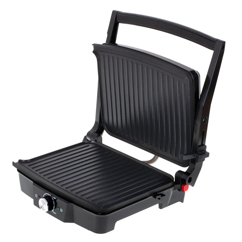 Griglia elettrica Camry, ampia superficie 28x23 cm, regolazione della temperatura, potenza massima 2500 W, CR 3053