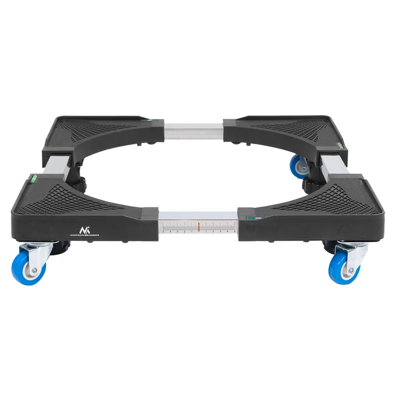 Base mobile regolabile universale per lavatrice Maclean MC-855, 250 kg max, larghezza 500-700 mm