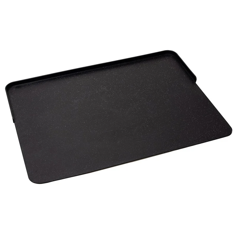 Sgabello da cucina Practic, in silicone, 52,5 x 40,5 cm, nero cosmo, FLEXI L