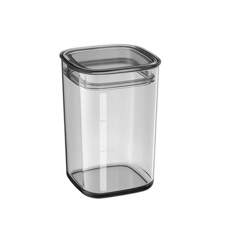 Pratico contenitore da cucina, per prodotti sfusi, capacità 0,9L, coperchio con guarnizione