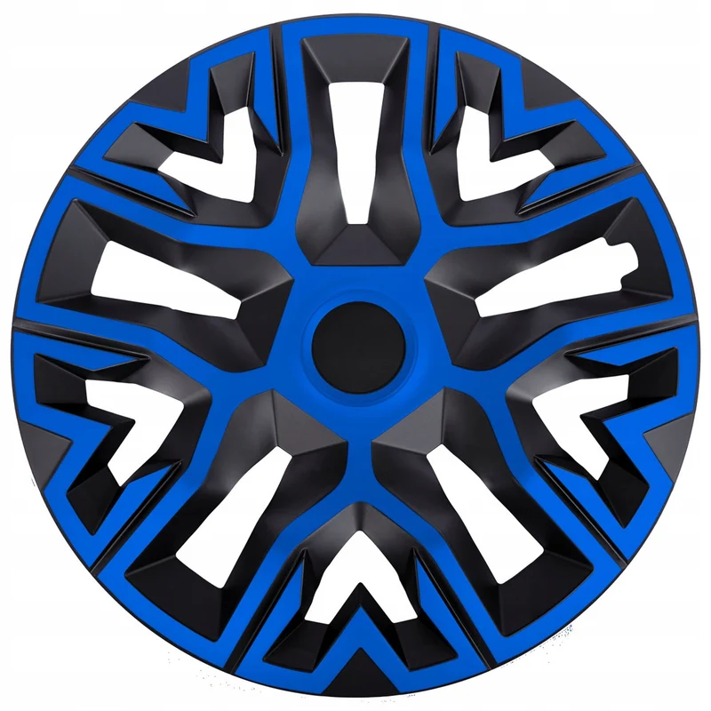 Coprimozzi universali 14'' NRM The Best Bicolor blu-neri 4 pezzi