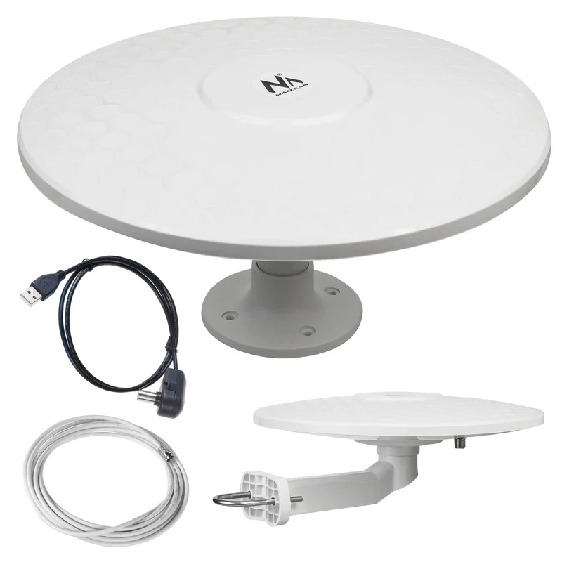 Maclean MCTV-947 Antenna multidirezionale per camper DVB-T attiva multidirezionale