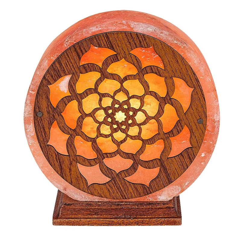 Lampada di sale Rabalux, filettatura E14, arancione, IP20, Mandali