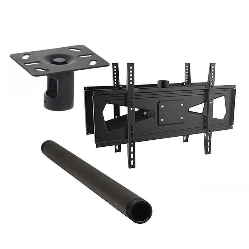 Supporto a soffitto per due televisori MC-703 con MC-706 e MC-707