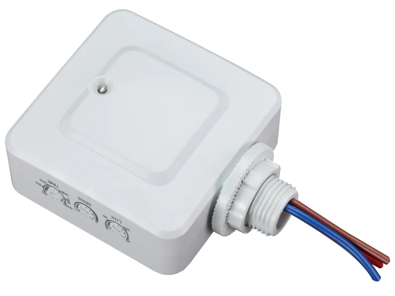 Rilevatore di movimento Maclean, a microonde, da incasso, portata 4m-10m, 1200W, MCE137