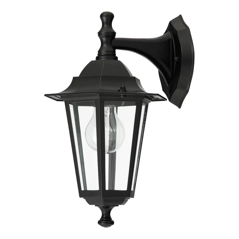 Rabalux Velence lampada da parete 8202 60W nero E27 design elegante