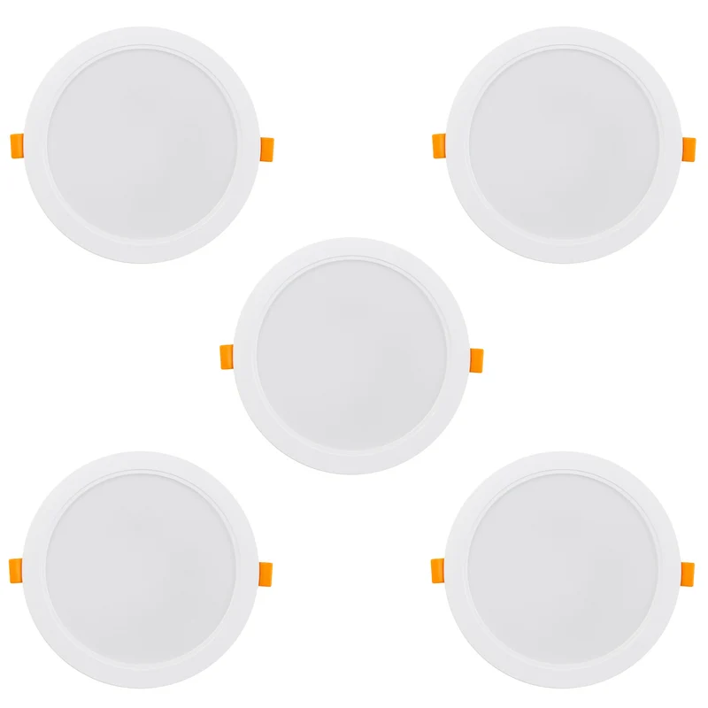 5x Pannello a soffitto Maclean LED, montaggio a incasso SLIM, 18W, bianco neutro 4000K, 170*26mm, 1900 lm, MCE372 R