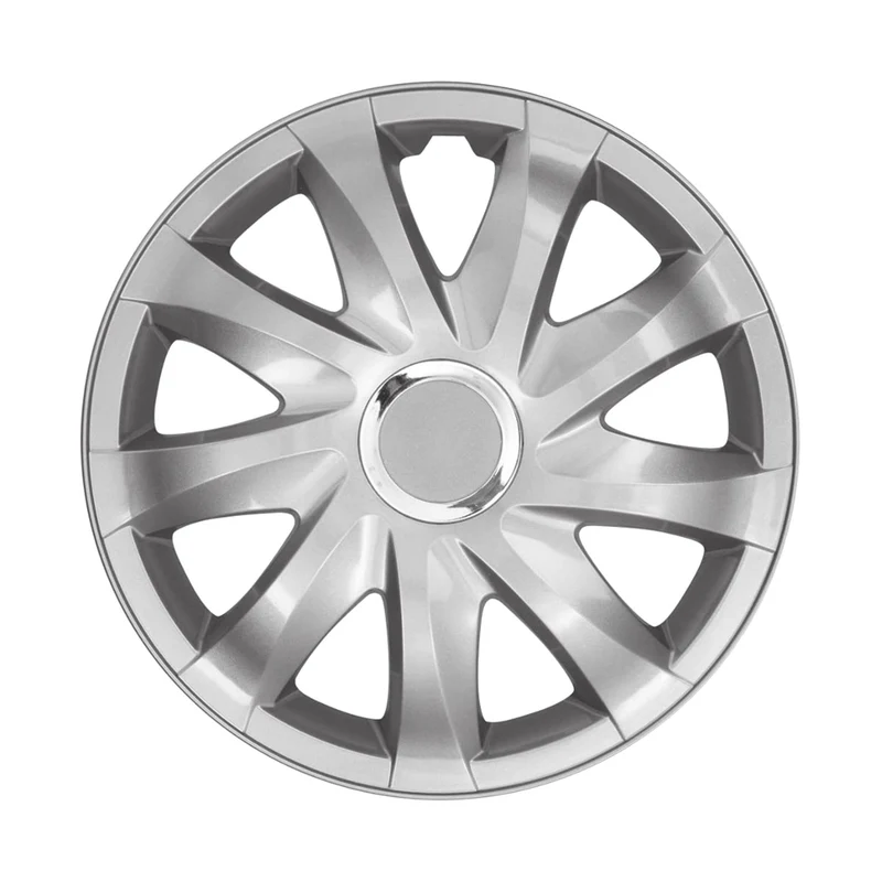 13" NRM DRIFT SILVER coprimozzo, laccato 4 pezzi - color argento