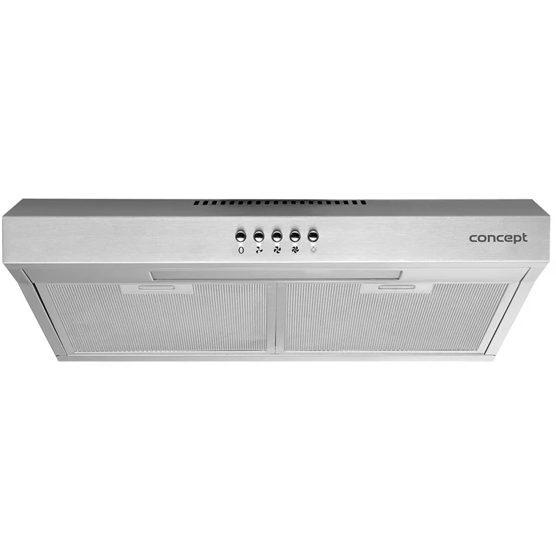 Concept OPP1250SS argento cappa da cucina 50cm illuminazione a LED