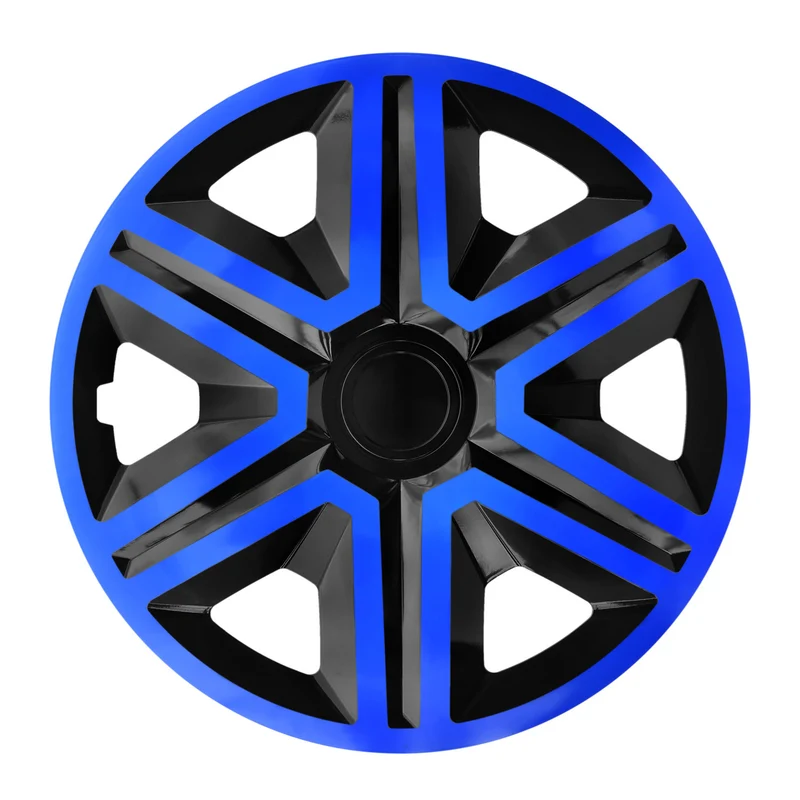 Coprimozzo universale 16'' NRM Action Doublecolor blu/nero 1 pezzo