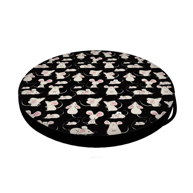 Letto / materasso per gatti Bertoni, in schiuma elastica, diametro 55 cm, design Mouse, Anello