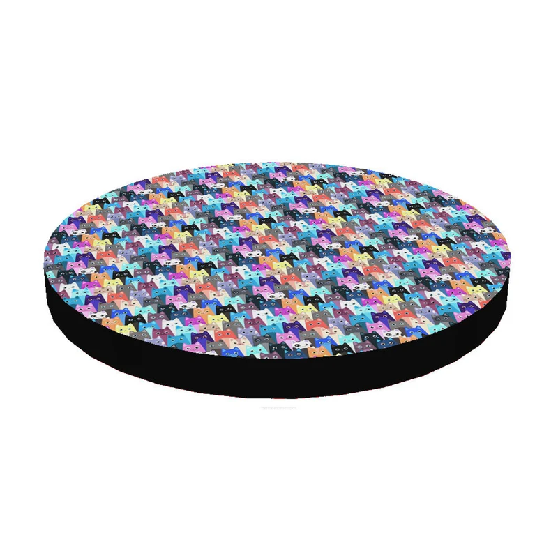 Letto/materasso per gatti Bertoni, in schiuma elastica, diametro 55 cm, Meow, Ring design