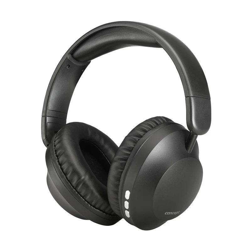 Concept SoundJoy cuffie in-ear wireless, fino a 45 ore di riproduzione, Bluetooth 6.0, ricarica rapida, cancellazione attiva del rumore fino a 18dB, nero, HS4080