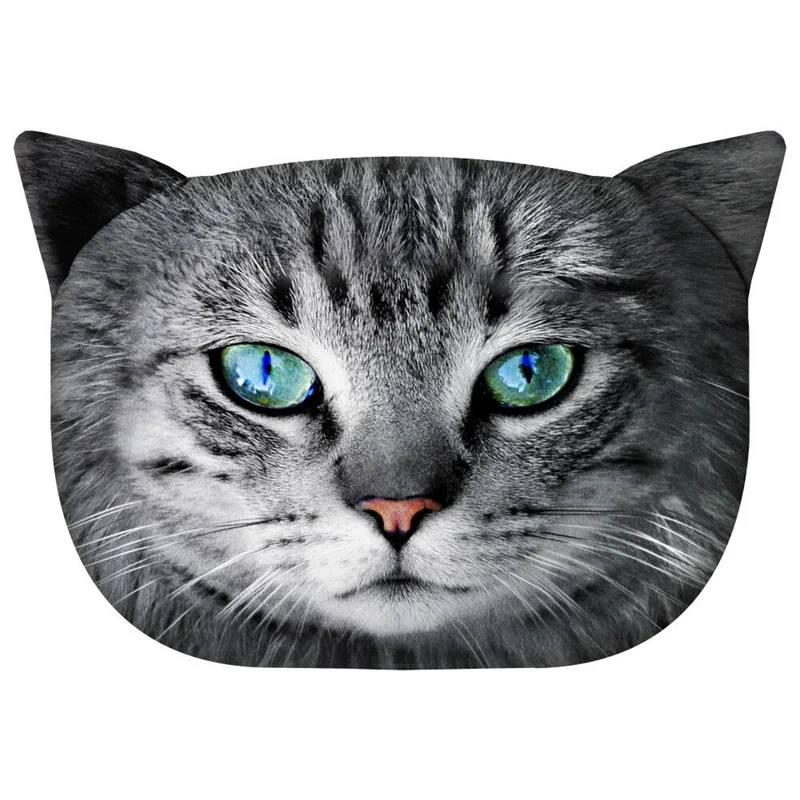 Cuscino decorativo Bertoni Cat Fritz 30x45 cm, velluto, stampa gatto, inserto anallergico