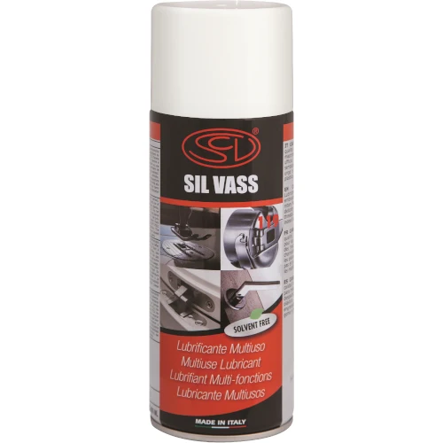 Lubrificante Spray Olio di Vaselina 400 ml – SILVASS | Per Macchine da Cucire, Ricamo, Cerniere, Ingranaggi e Parti in Gomma
