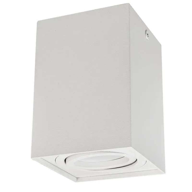 GU10 MCE426 W lampada alogena a spot alogena, bianca, 80x80x115mm, squadrata, alluminio