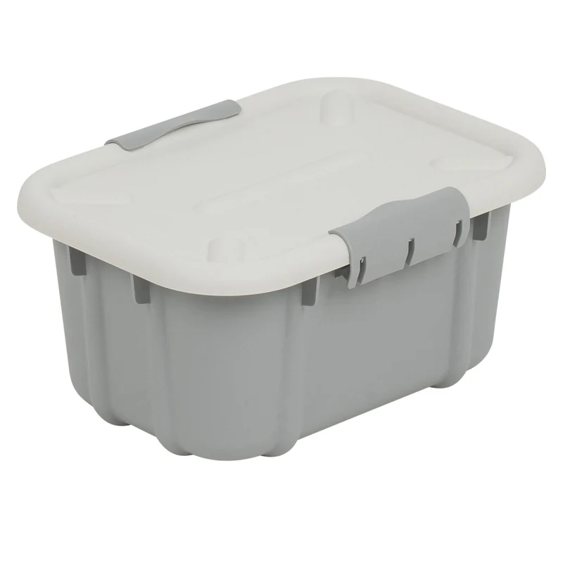BranQ Velur 3,6L contenitore con coperchio grigio chiaro