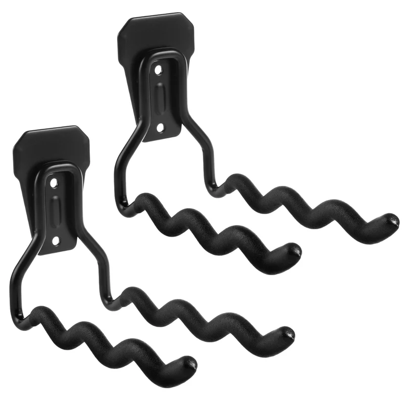 Montaggio a parete Maclean, per utensili, ruote, scala, bicicletta, acciaio, carico massimo 30 kg, MC-486 2 pezzi