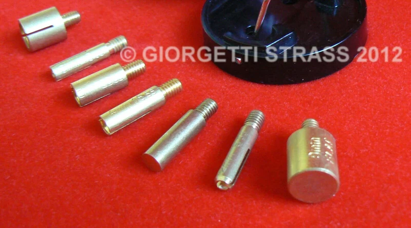 PUNTE punta ricambio 7pz x Applicatore pistola strass borchie hotfix brillantini