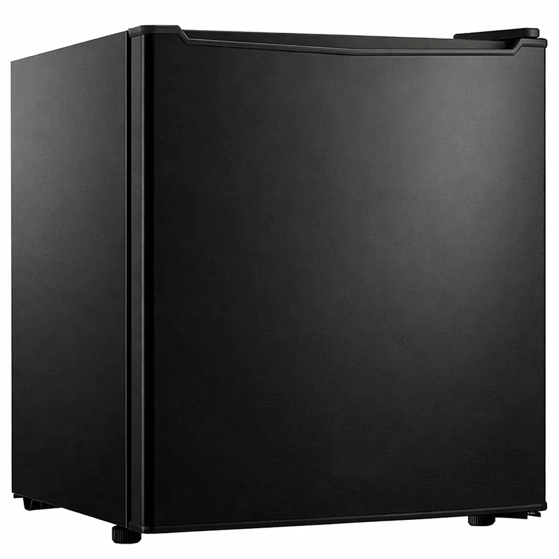 Frigorifero Elettrico Minifrigo Minibar 45 Lt Altezza 50 cm con Ghiacciaia Nero