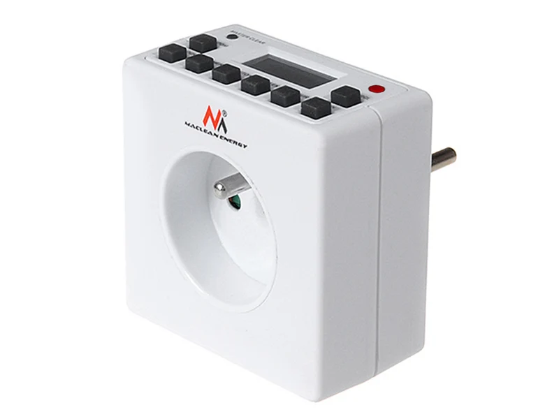 Timer Digitale Programmabile Schuko 3600W Maclean MCE30 max 156 programmi