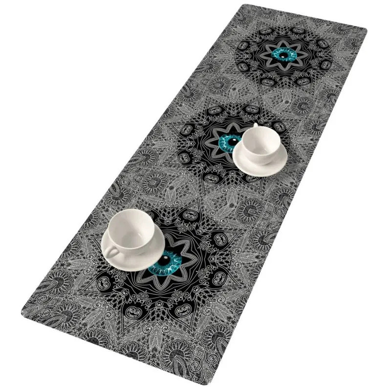 Tovaglia da tavola Bertoni, runner in feltro, 115x40cm, motivo: Look