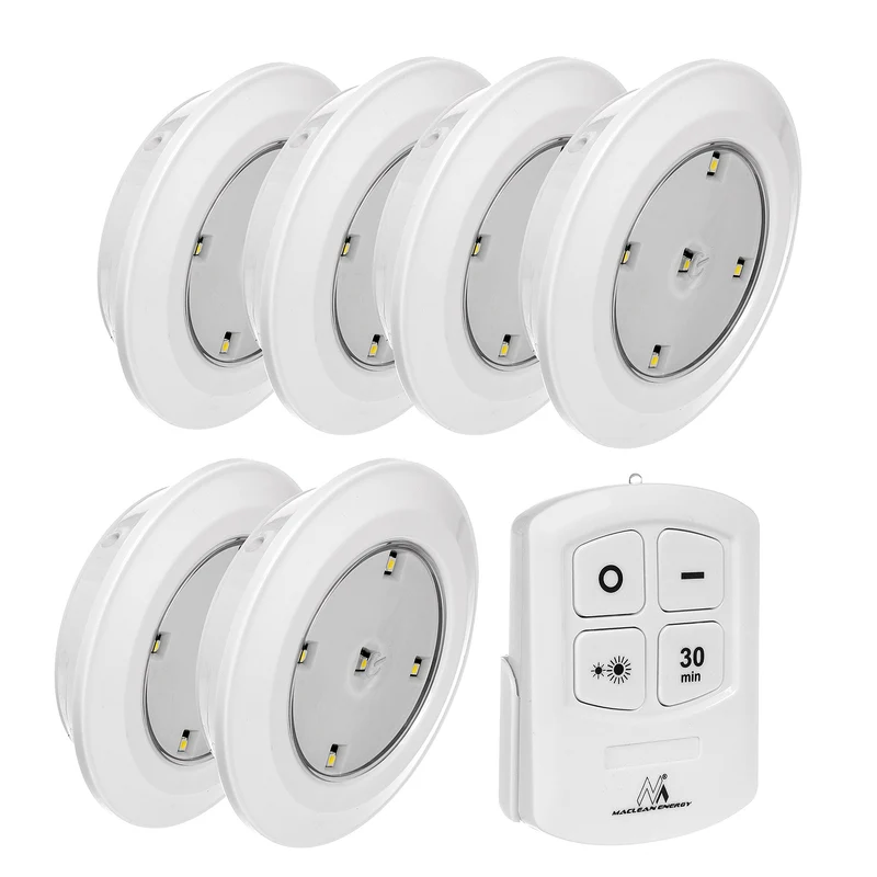 MCE165 Lampada da Parete 5 SMD Maclean EnergyINOX