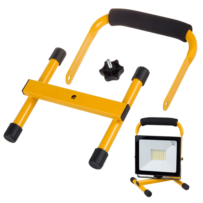 Supporto da pavimento per LED Treppiede proiettore Stand costruzione Spotlight ruotabile in acciaio (per MCE550 / MCE650)
