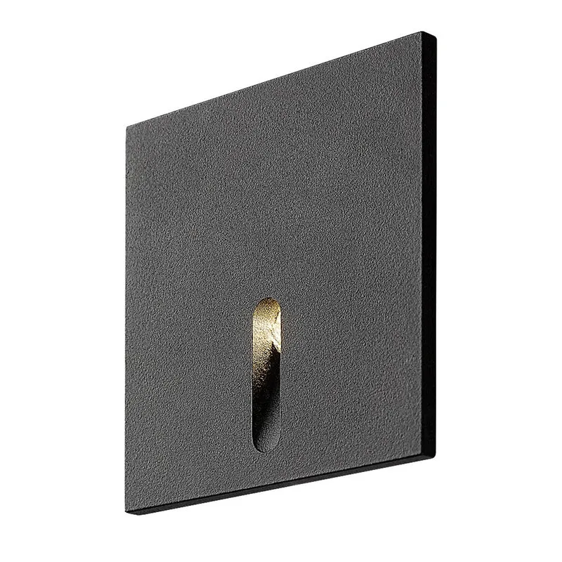 Lampada per scale Rabalux, LED 3W, bianco caldo, colore nero, Boven