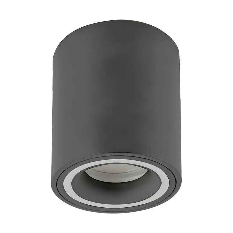 Faretto da soffitto Rabalux, attacco GU10, max 25W, grigio, Kobald