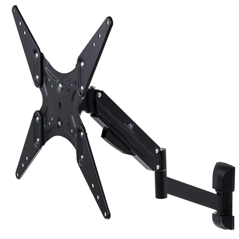 Staffa per TV o monitor nero Molla a gas MC-784 Maclean 32 "-55" 22kg