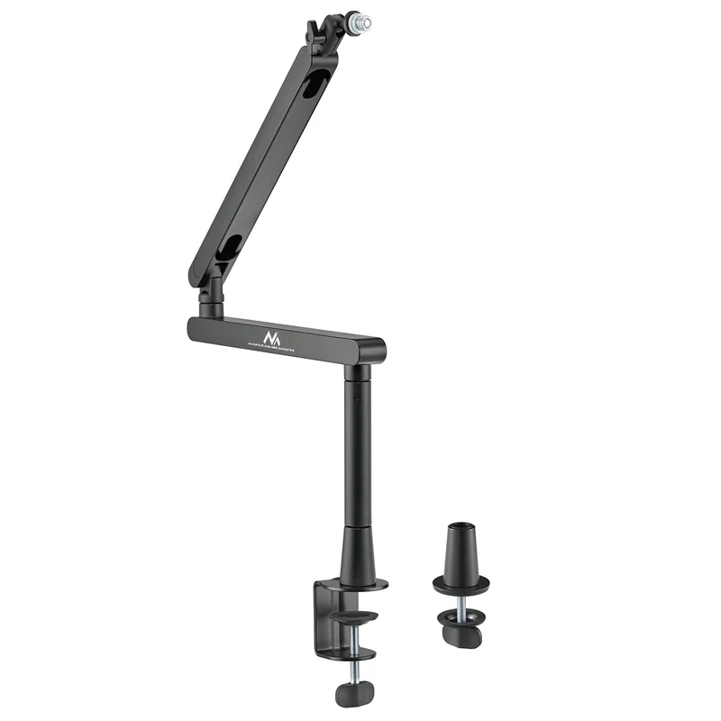 Maclean Treppiede per microfono professionale, regolabile, rotazione di 360° max. 2 kg, MC-971
