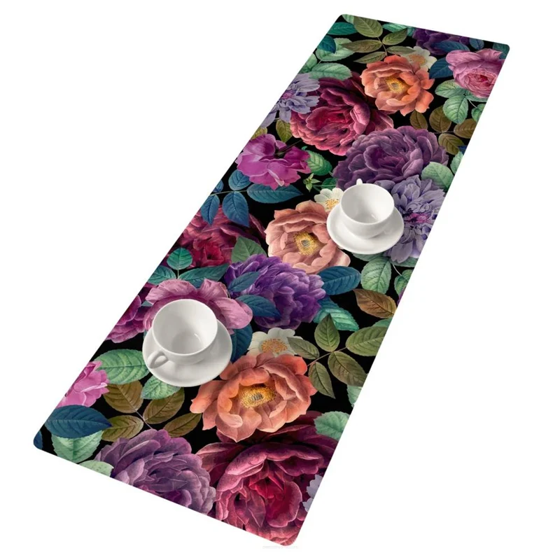 Tovaglia da tavola Bertoni, Runner in feltro, 95x33 cm, motivo Enigma