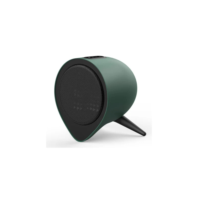 Riscaldatore Portatile Eva 1500 W Compatto e Trasportabile con Elemento in Ceramica Verde