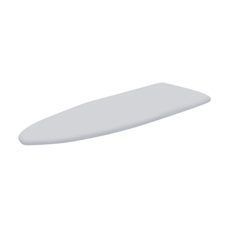 Copriasse Ricambio Asse da Stiro Ironfast e Star 114x36cm Cotone Spugna Feltro Grigio