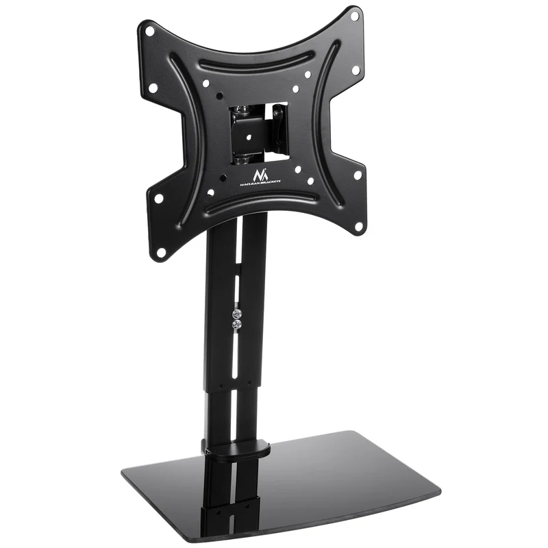 Supporto da parete per TV con mensola Maclean, max. 20 kg, max. VESA 200x200, per TV 15-42", MC-451