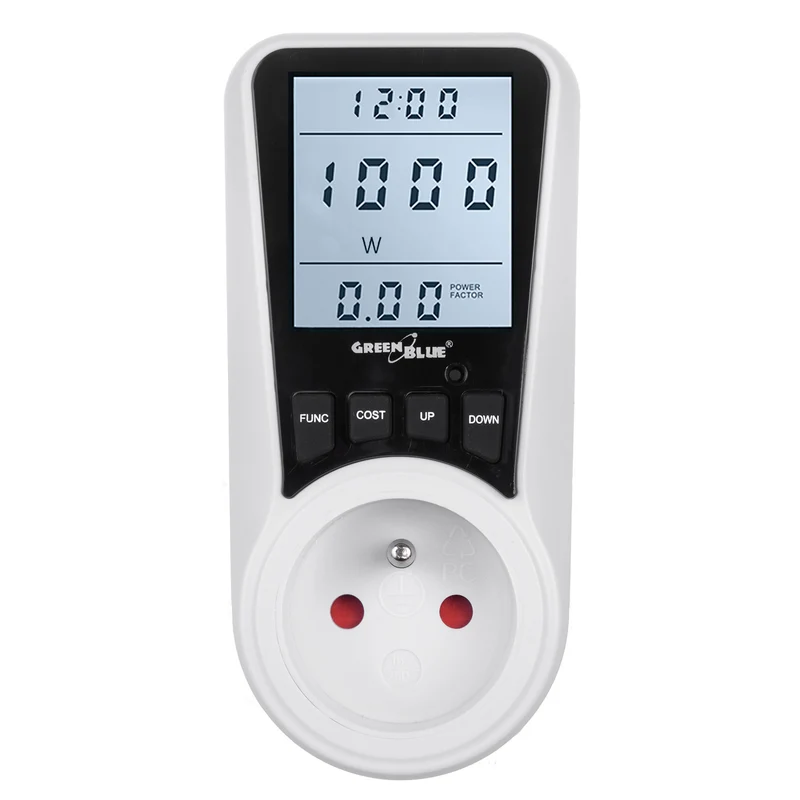 Contatore di costi energetici Contatore di elettricità Contatore di consumo di costi energetici Contatore di elettricità Wattmetro