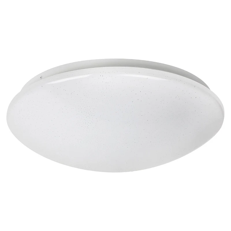Rabalux Lucas lampada da soffitto rotonda 3938 bianco 24W LED Effetto Illuminazione Stellato