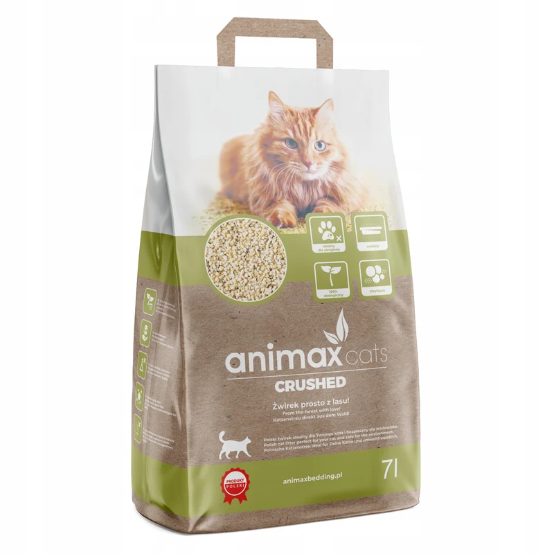 Lettiera a zolle per gatti, classica, 7 litri, Animax