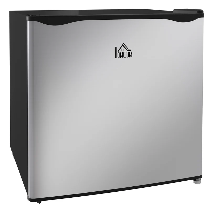 Frigo Portatile 35L con Ripiano Rimovibile e Temperatura Regolabile 47x44.2x48.8 cm Argento